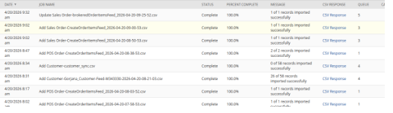 CSV import records in NetSuite